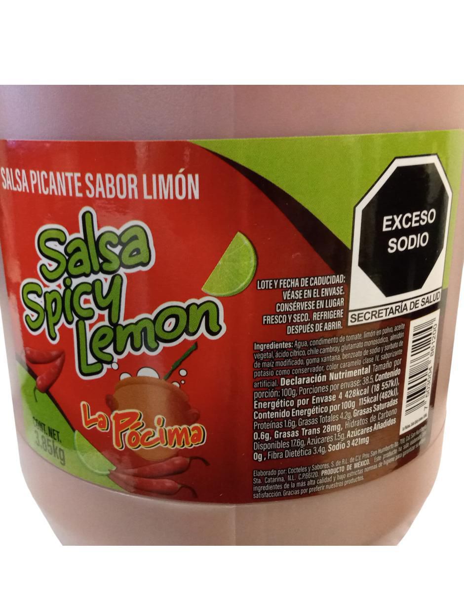 Salsa sabor limón 2