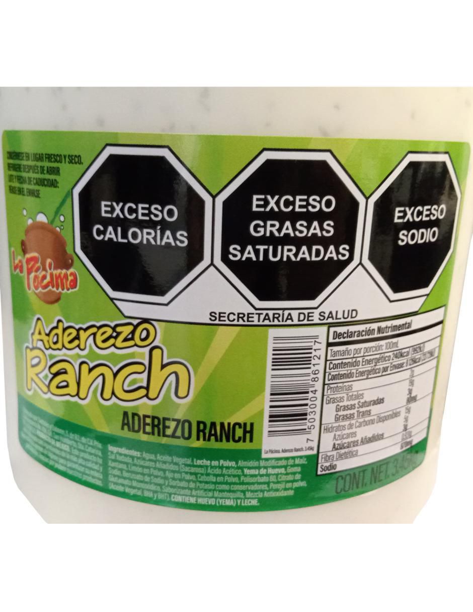 Aderezo sabor ranch 2