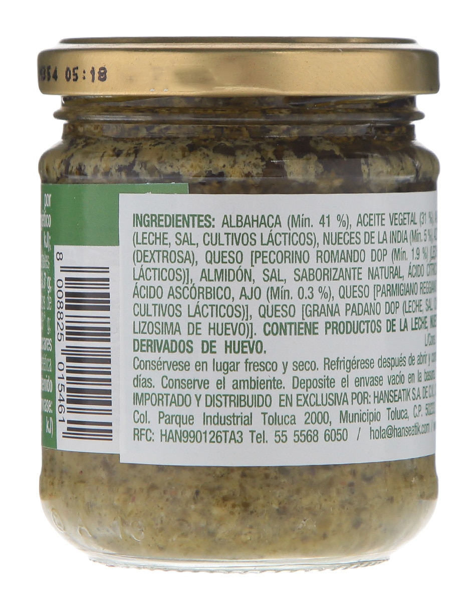 Salsa pesto sabor albahaca 2