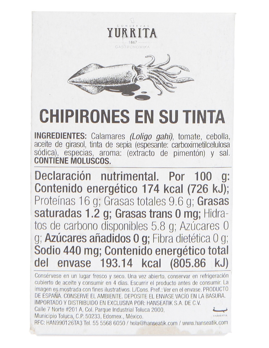 Calamares en su tinta 3
