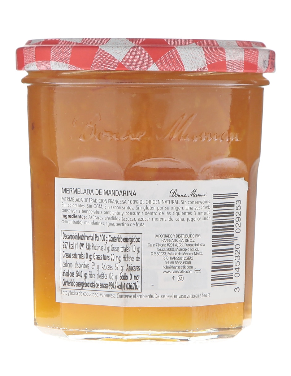 Mermelada de mandarina 370 g 2