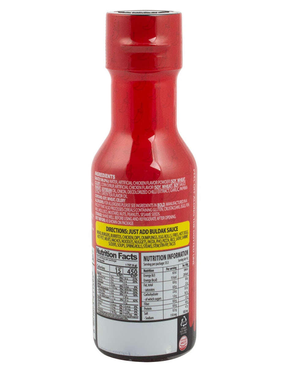 Salsa chile sabor extremadamente picante 2