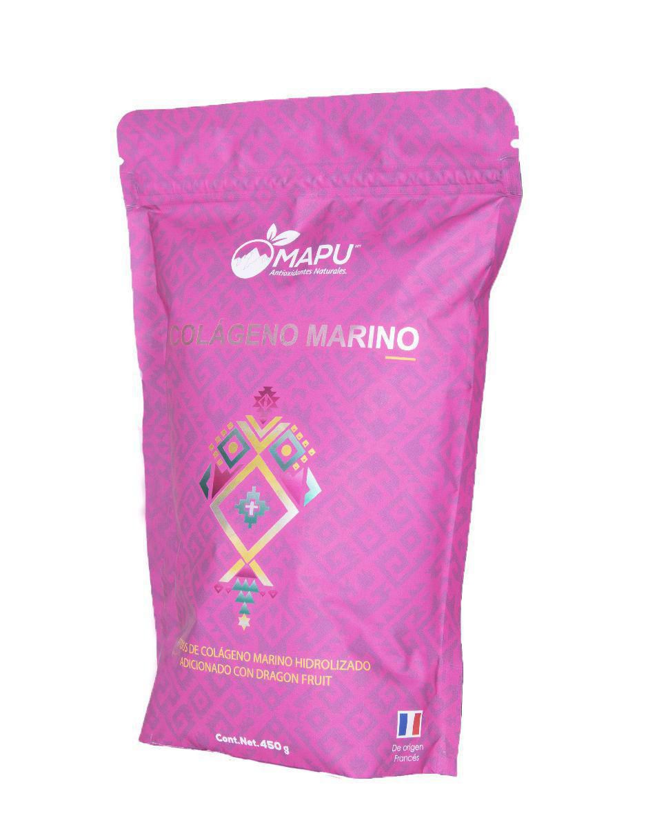 Bebida en polvo colágeno marino con dragon fruit de pitahaya 450 g 2