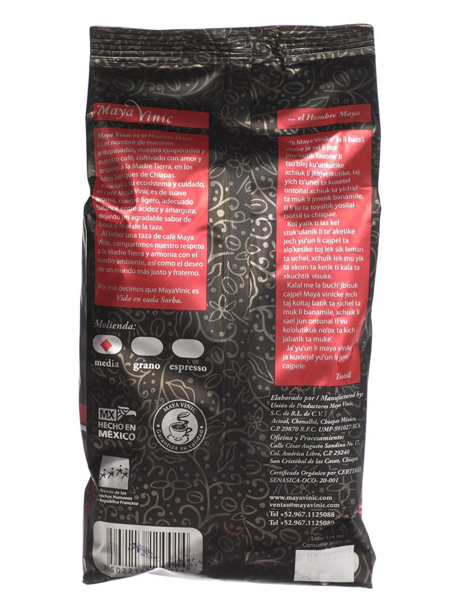 Café molido sabor natural de Chiapas 500 g 2