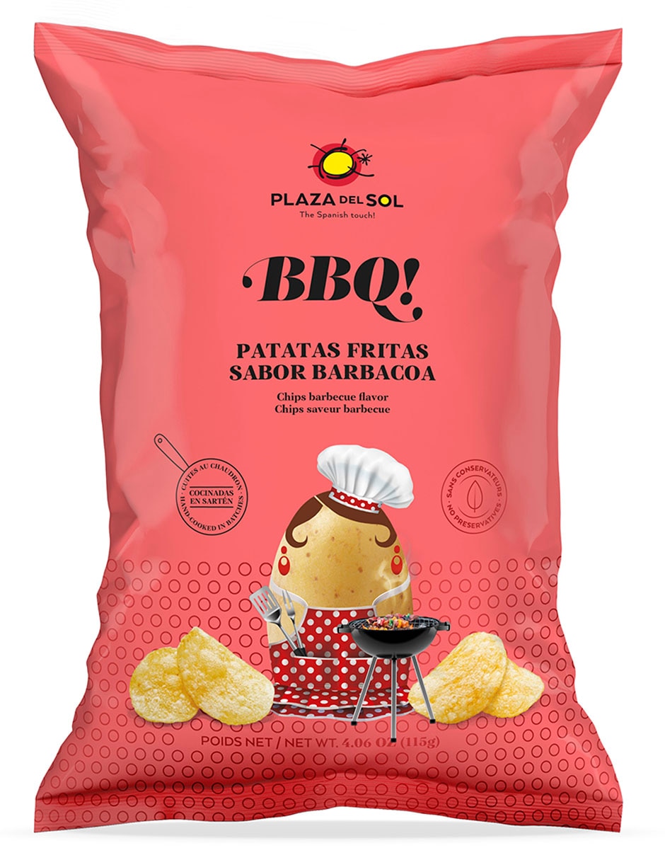 Bbq ! patatas fritas 115 g