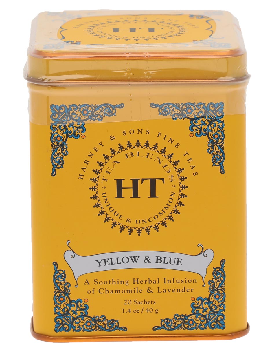 Té lavanda y manzanilla en sachet Yellow & Blue 40 g