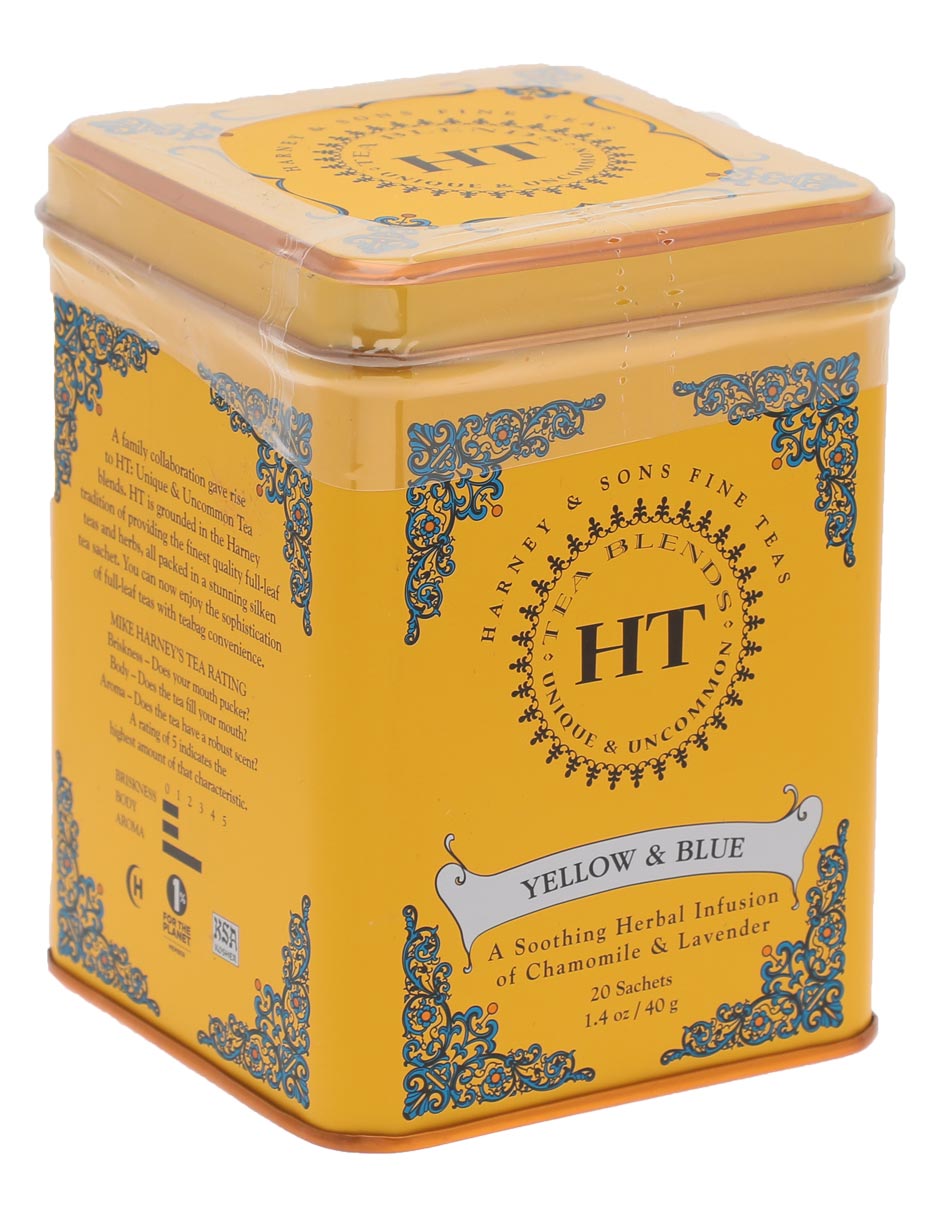 Té lavanda y manzanilla en sachet Yellow & Blue 40 g 2