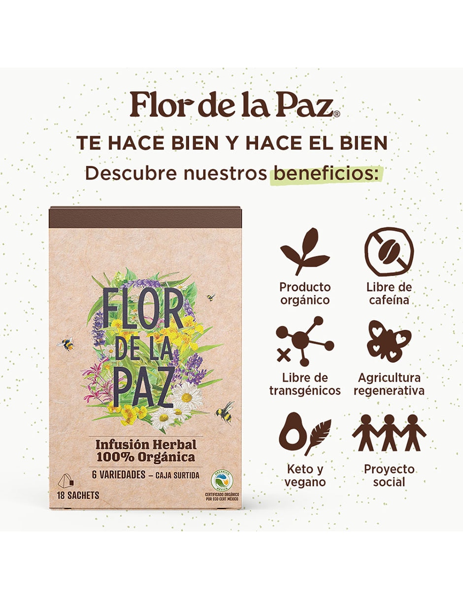 Té herbal en sachet 21.6 g 6