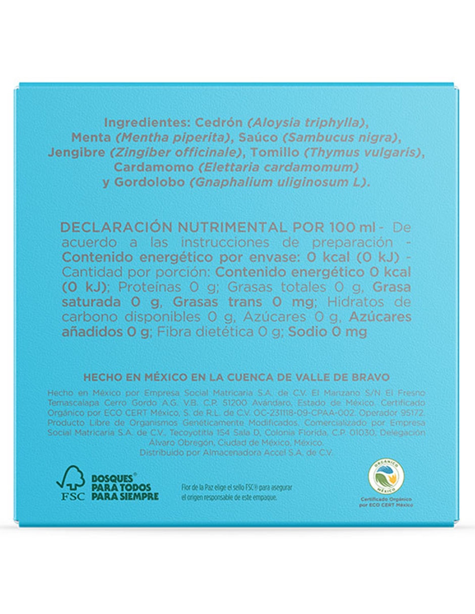 Té diferentes sabores en flores y frutas deshidratadas 19.2 g 3