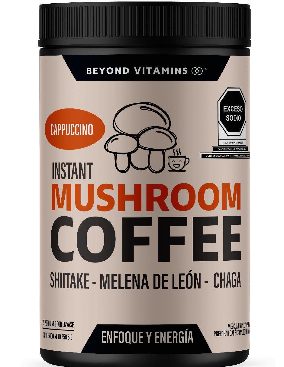 Café capuccino soluble sabor capuchino de México 256.5 g