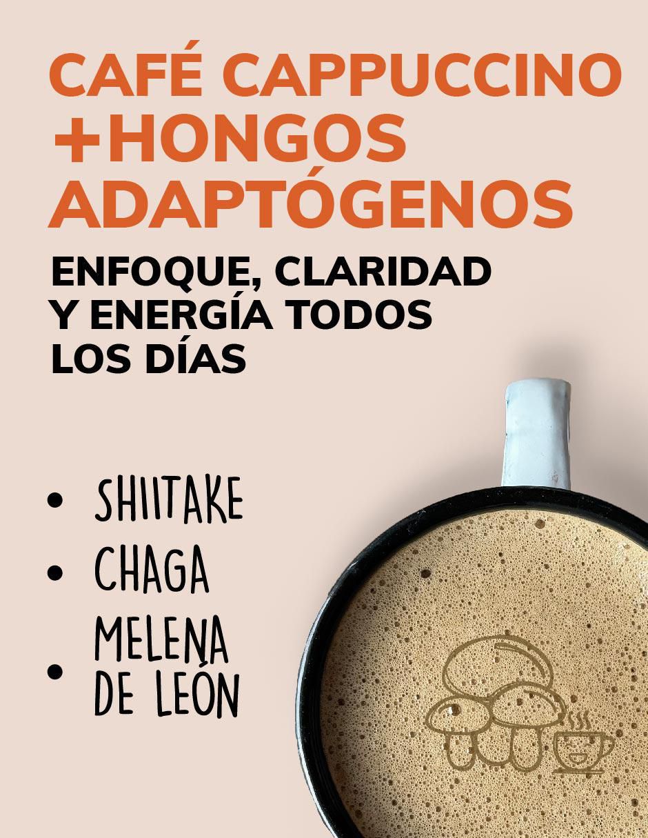 Café capuccino soluble sabor capuchino de México 256.5 g 2