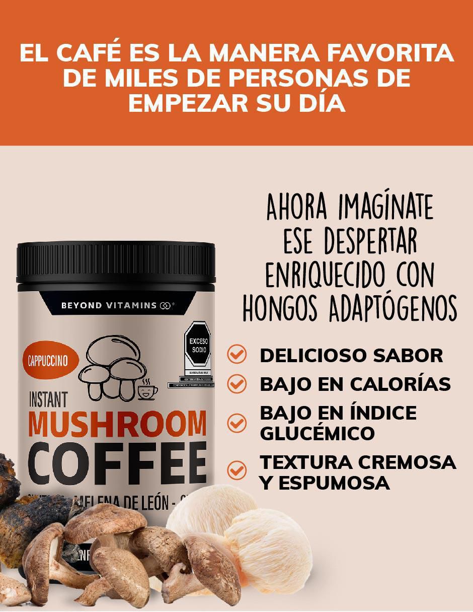 Café capuccino soluble sabor capuchino de México 256.5 g 4