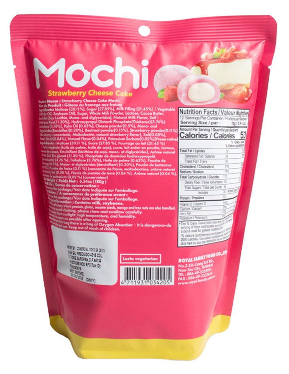 Bolsa de Mochi Strawberry Cheesecake 2