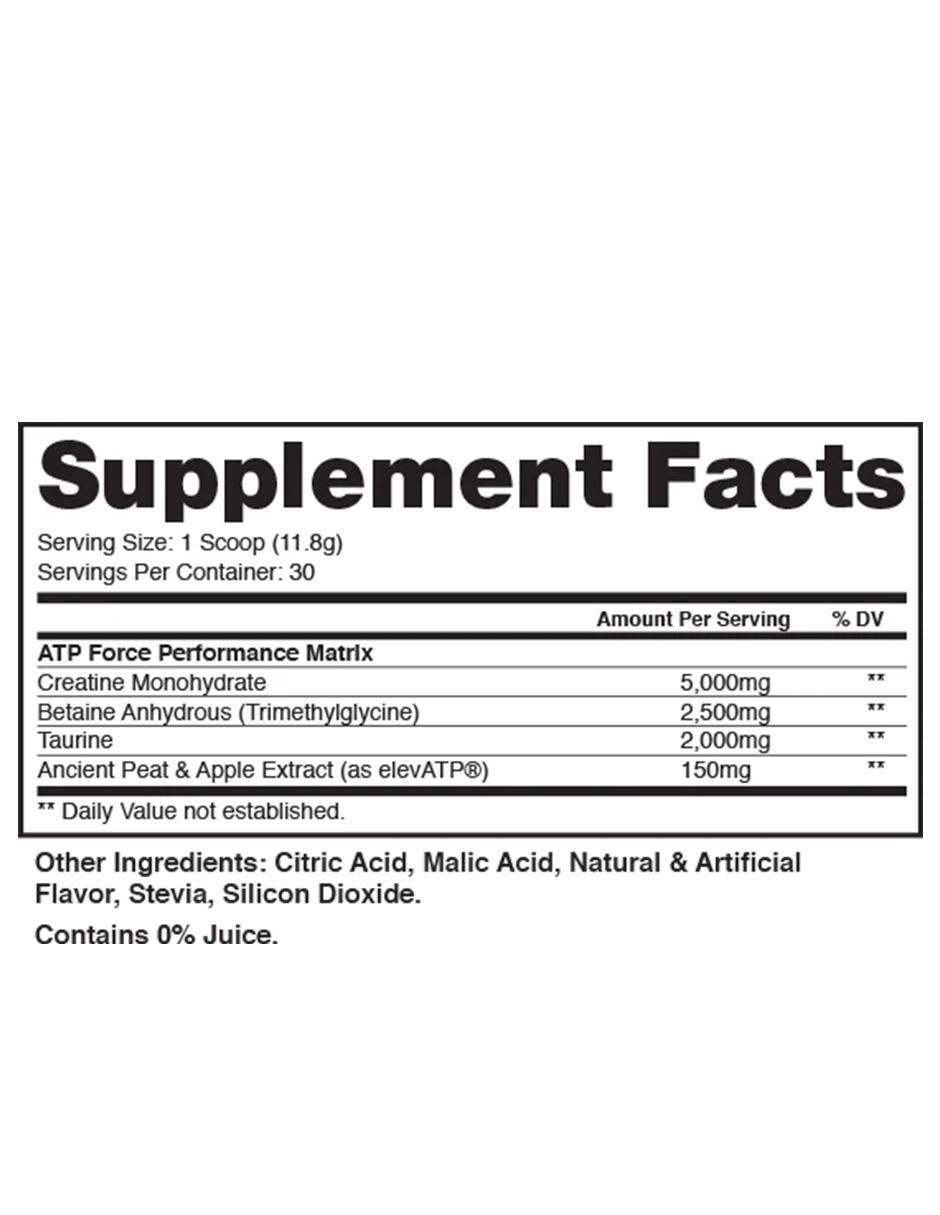 ATP Force Dragon Pharma con creatina monohidratada sabor mango 3