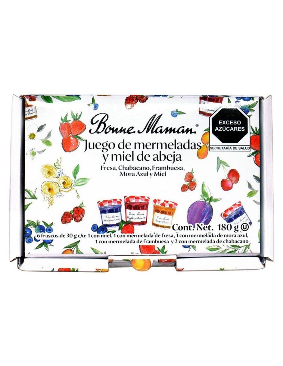 Set mermeladas de diferentes sabores 180 g 2