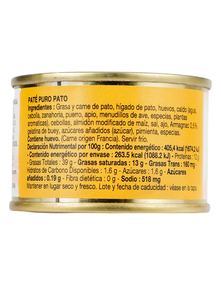 Paté puro pato 3