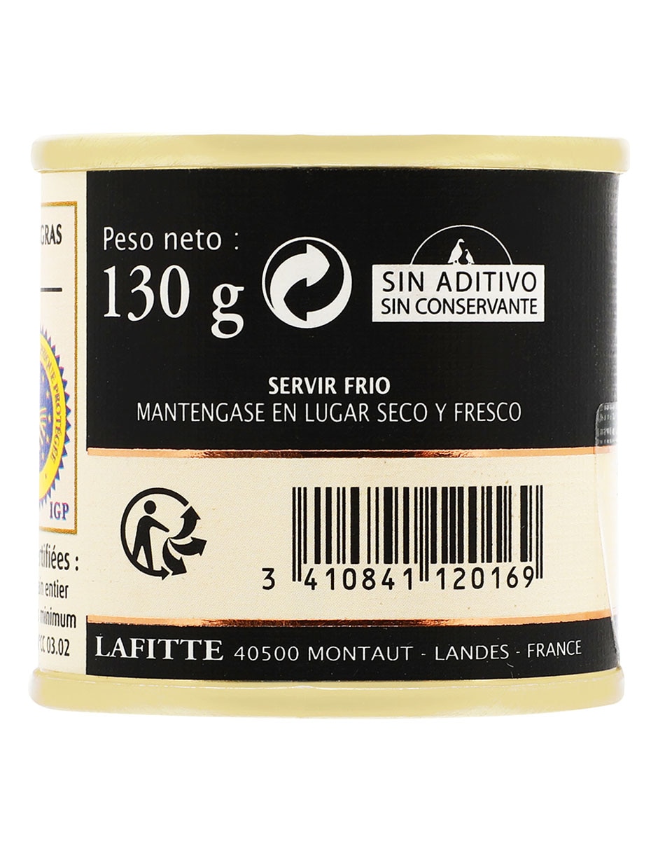 Foie gras de pato lata 2