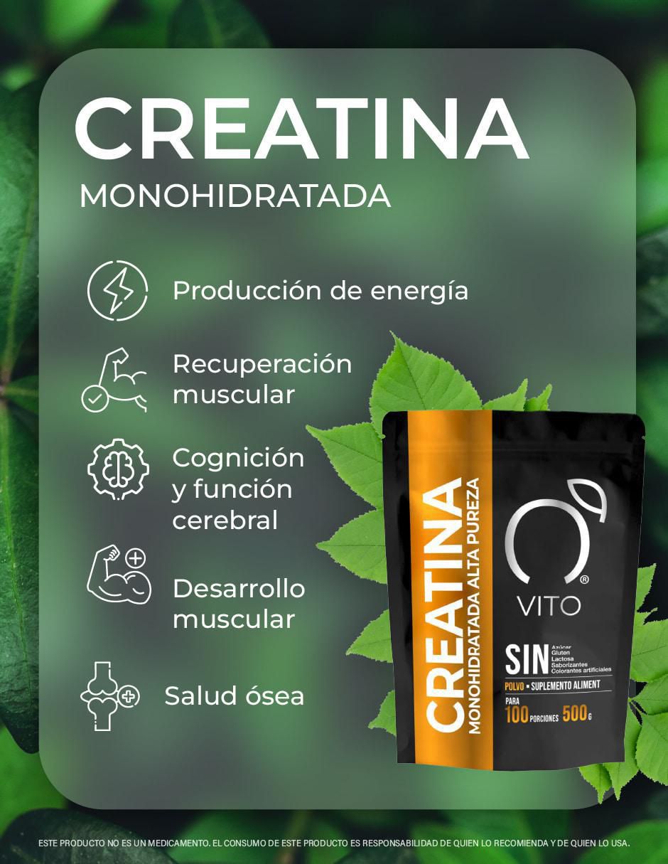 Creatina monohidratada de alta pureza 5