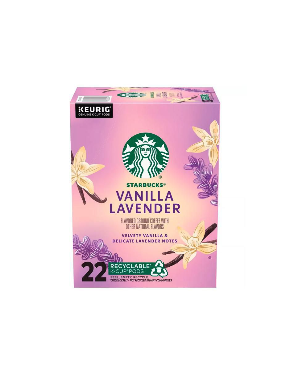 Cápsulas de café de lavanda Keurig 22 cápsulas