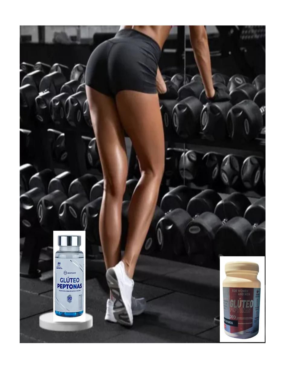 Set proteina gluteo Peptonas con proteína Whey y probióticos + Multivitaminico Peptogluteo 2