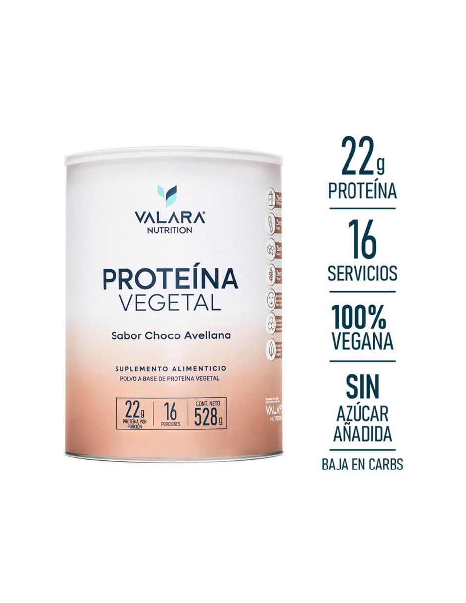 Proteína vegana en polvobaja en carbohidratos y libre de azúcar - con pre y probióticos sabor choco-avellana 3