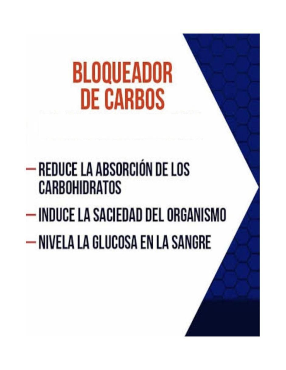 Bloqueador de Carbohidratos con multivitaminico sabor natural 2