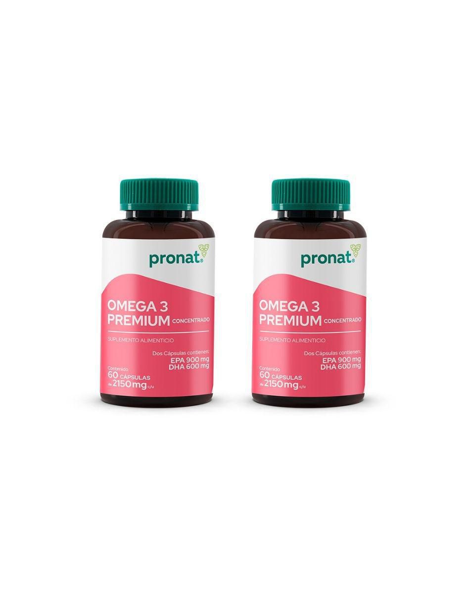 Set de suplementos alimenticios Omega 3 Premium 60 cápsulas Set de suplementos alimenticios Omega 3 Premium 60 cápsulas