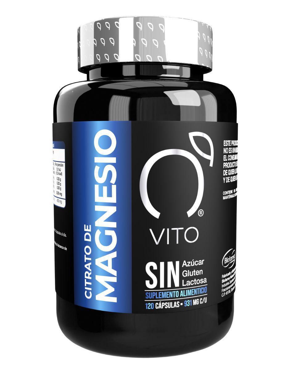 Citrato de Magnesio | 400 mg – (40 Porciones) | Suplemento de Magnesio de 400 cápsulas