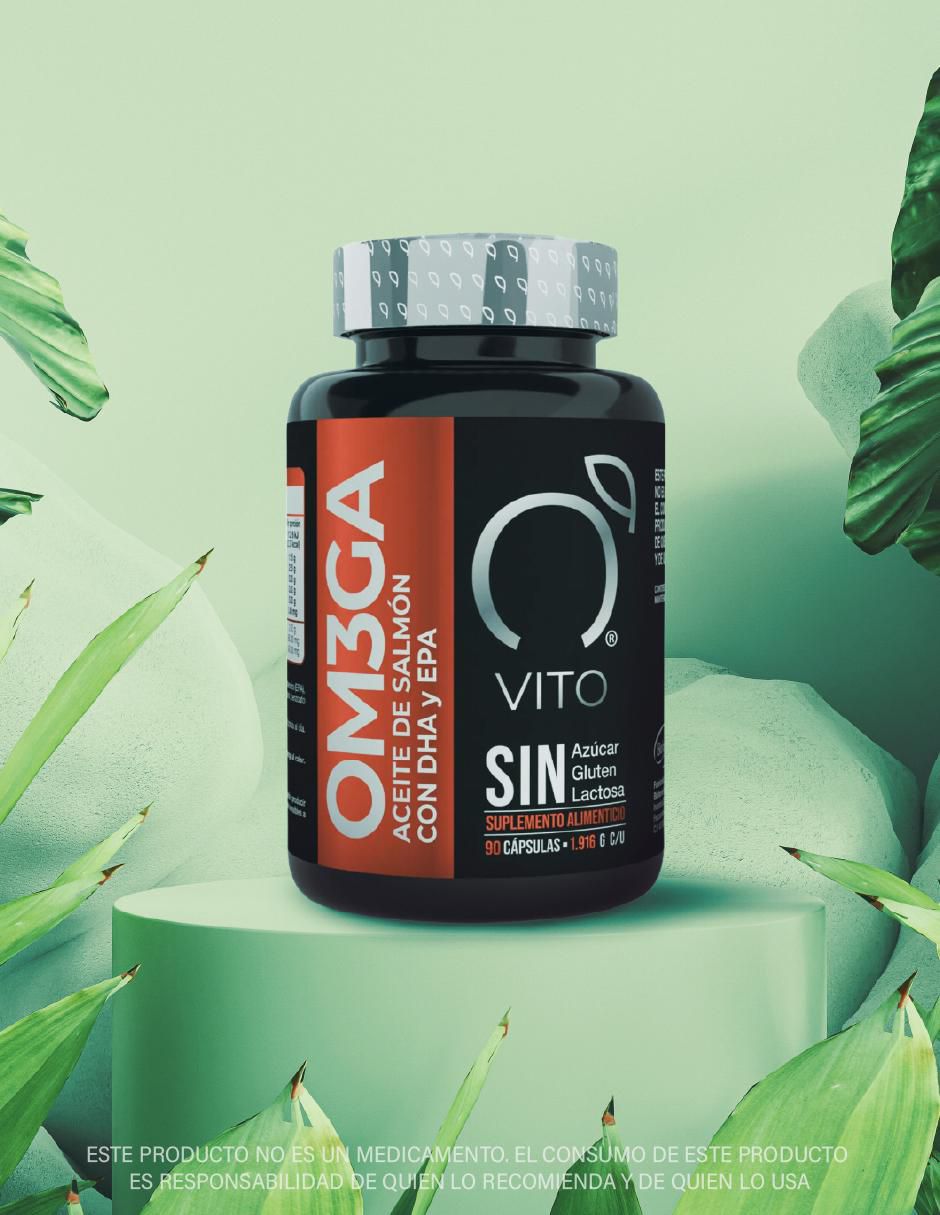 Omega 3 | VITO | Suplemento de Aceite de Salmón Noruego con DHA y EPA c/u de 90 cápsulas 6