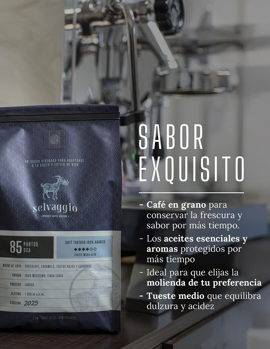 Café espresso de grano sabor especias de México 470 g 2