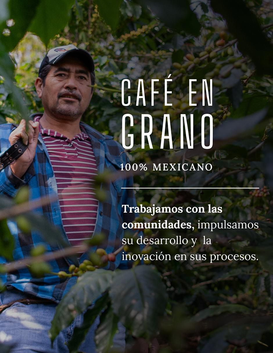 Café espresso de grano sabor especias de México 470 g 4