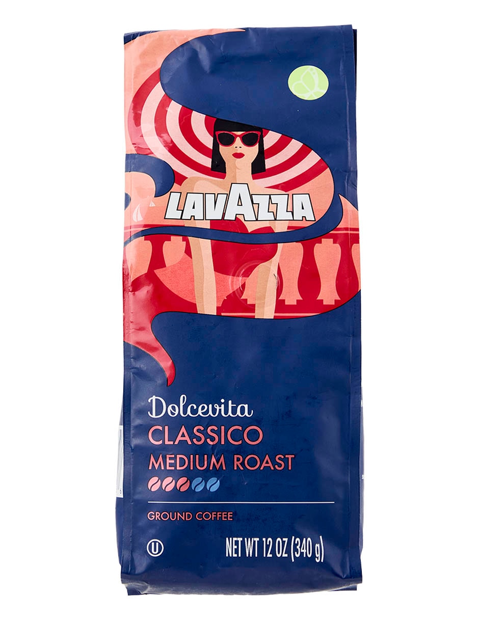 Café molido sabor cacao de Italia Dolcevita Classico 340 g