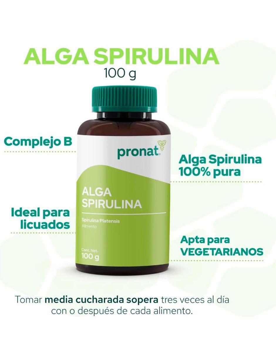 Kit de suplementos alimenticios Alga Spirulina Polvo 3