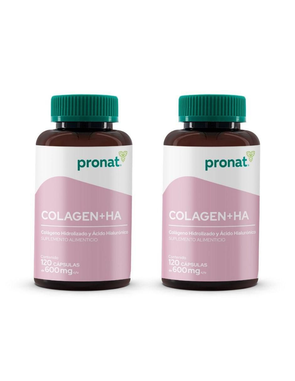 Kit de suplementos alimenticios Colágeno Hidrolizado +ha 120 Caps - Pronat Kit de suplementos alimenticios Colágeno Hidrolizado +ha 120 Caps - Pronat