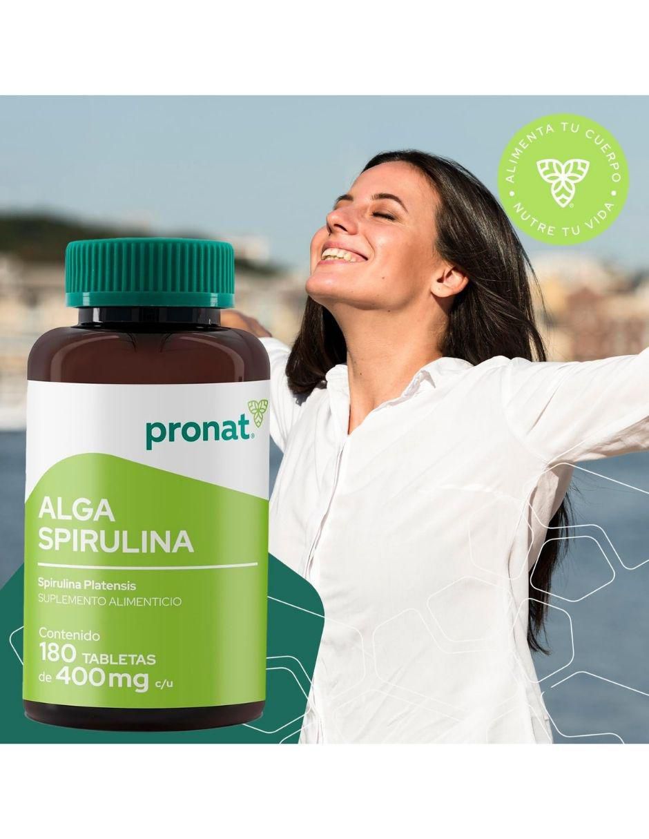 Kit de suplementos alimenticios Alga Spirulina 5