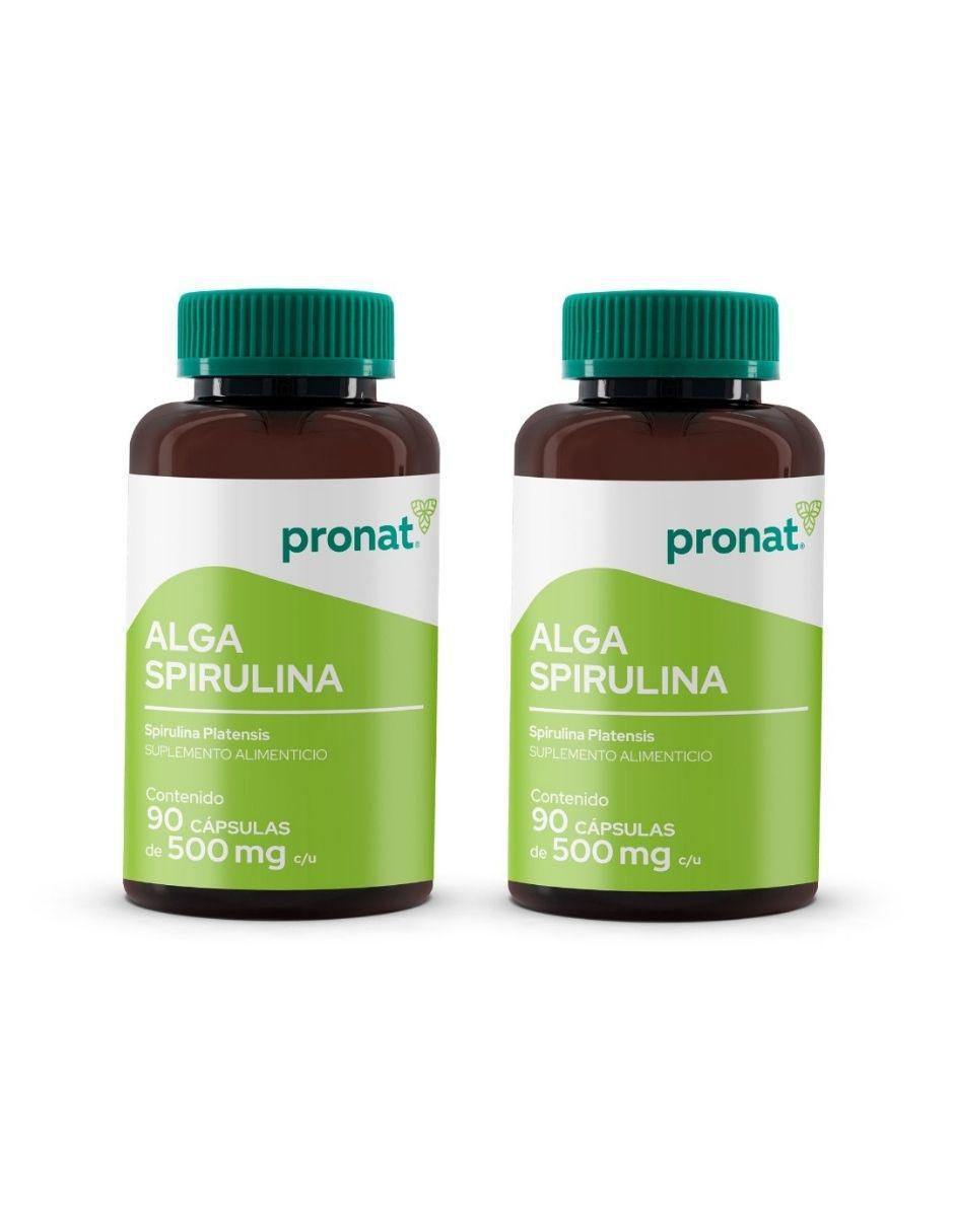Kit de suplementos alimenticios Alga Spirulina