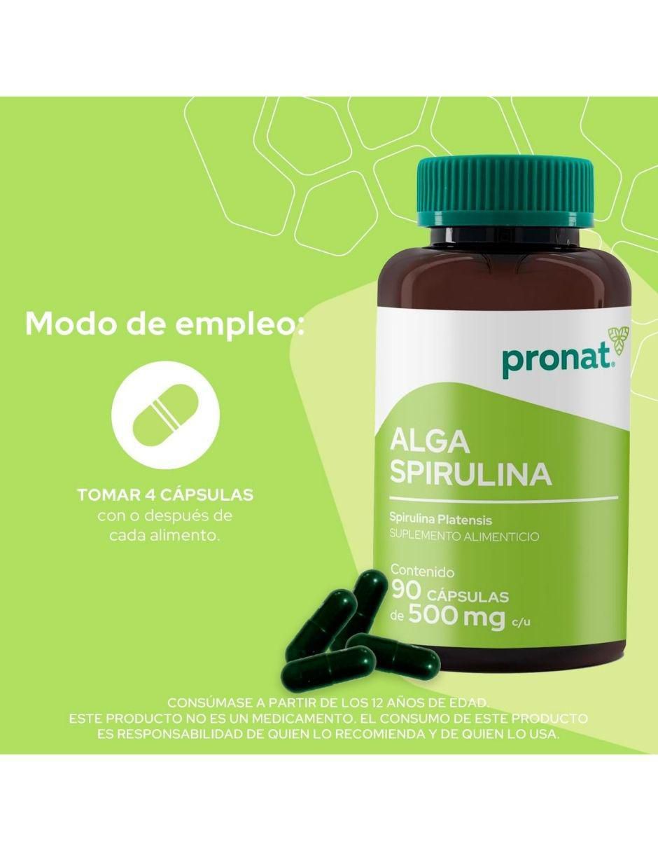 Kit de suplementos alimenticios Alga Spirulina 3