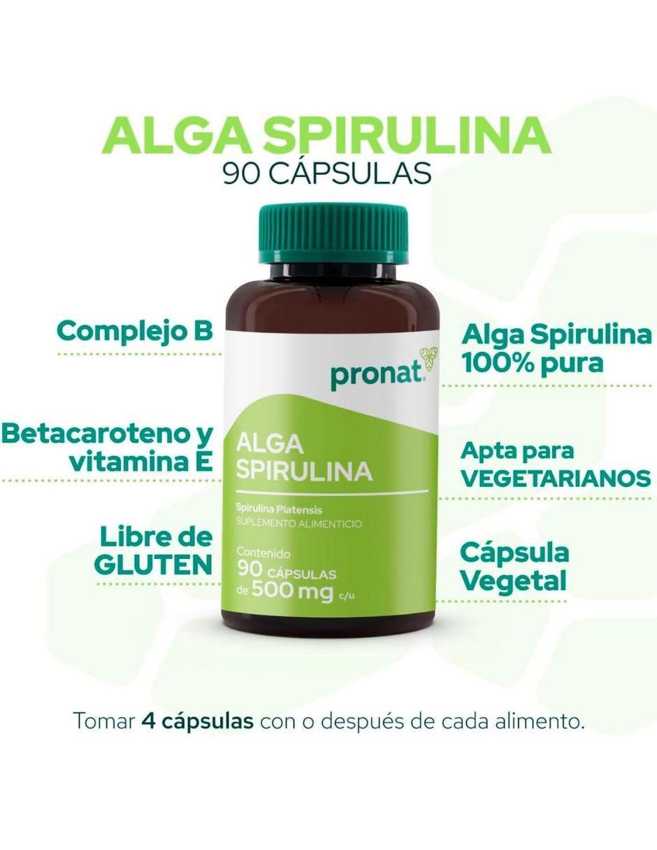 Kit de suplementos alimenticios Alga Spirulina 4