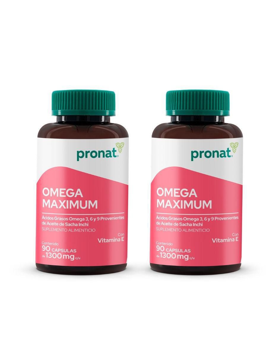 Kit de suplementos alimenticios Omega Maximum