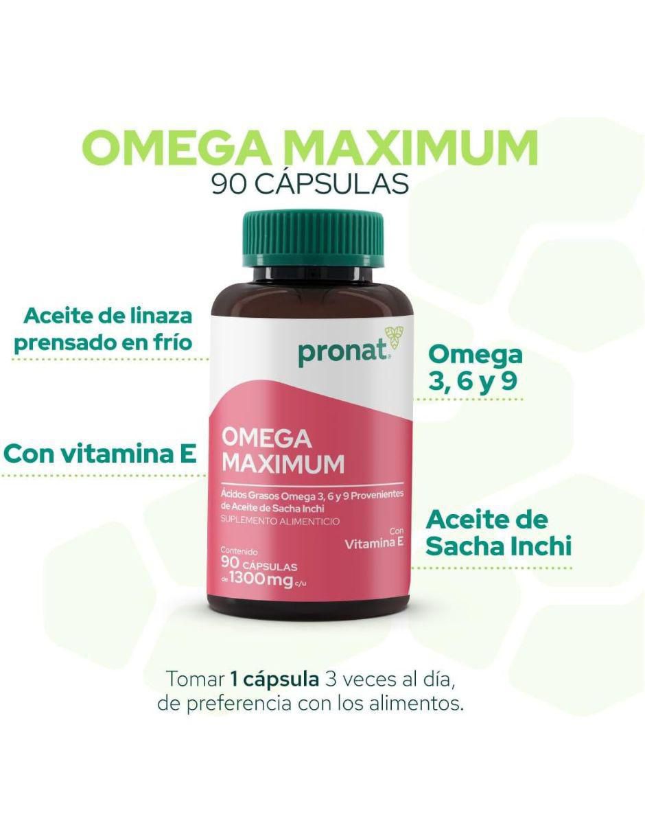 Kit de suplementos alimenticios Omega Maximum 5