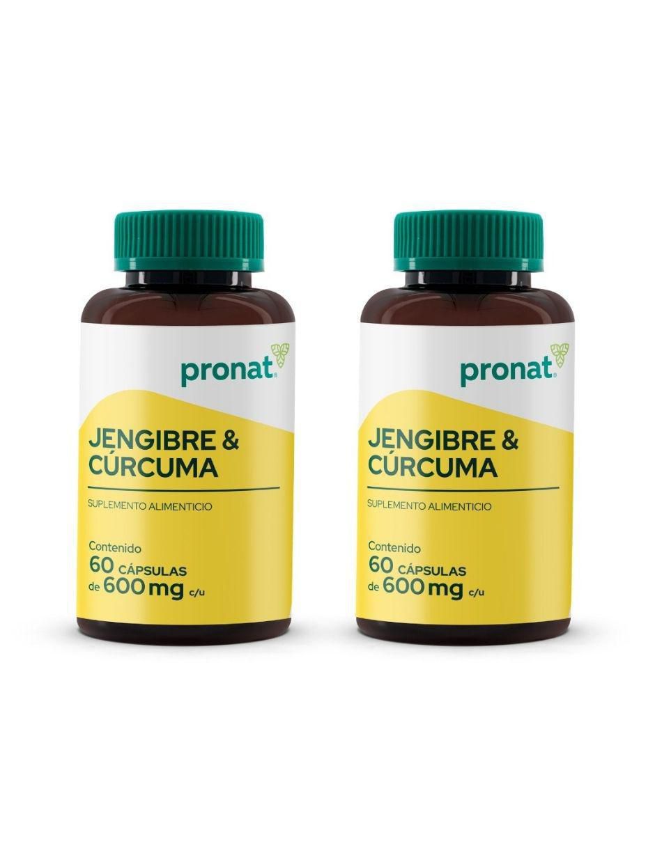 Kit de suplementos alimenticios Jengibre & Cúrcuma