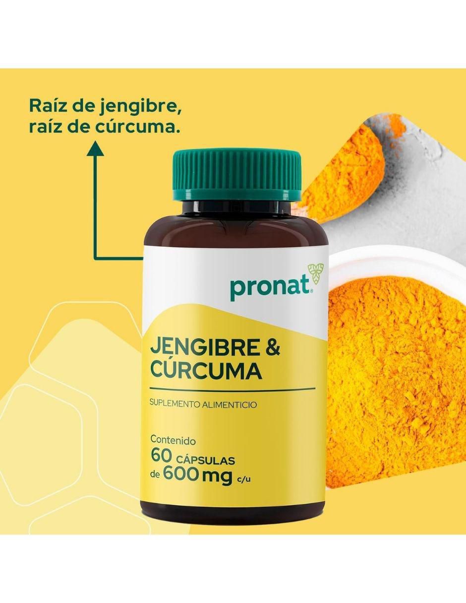 Kit de suplementos alimenticios Jengibre & Cúrcuma 3