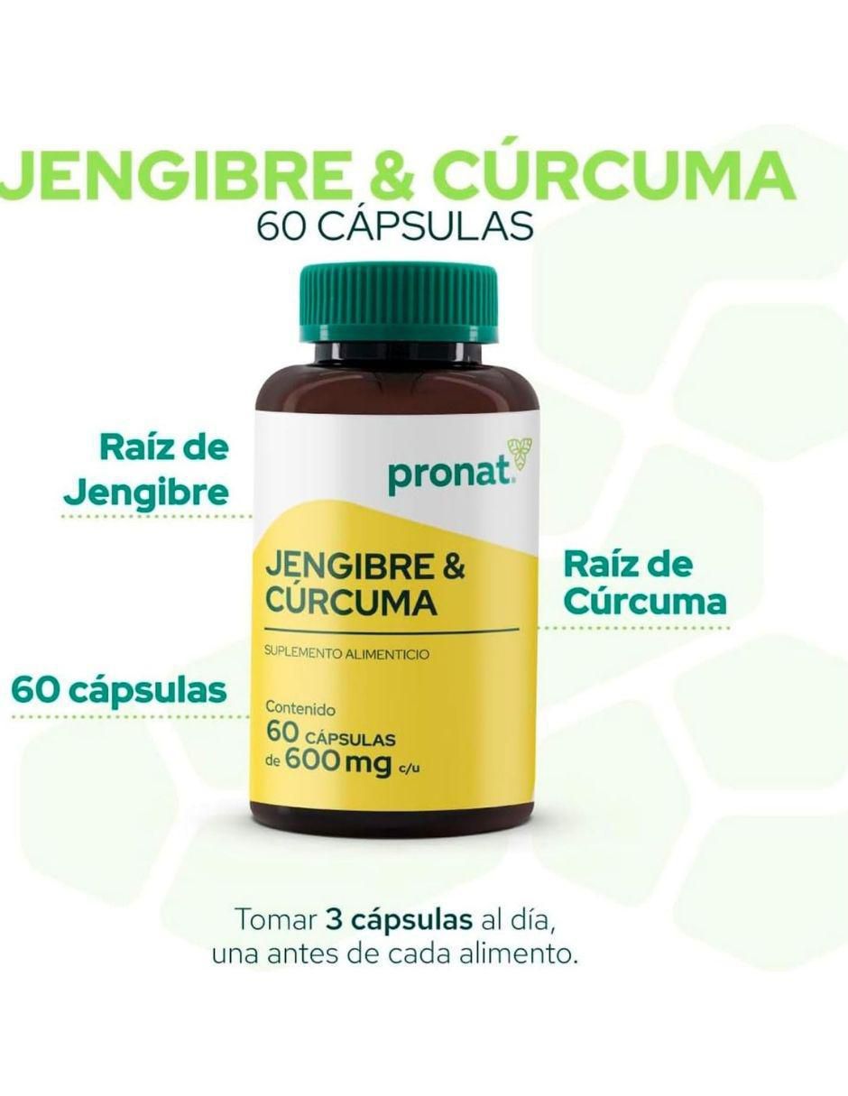 Kit de suplementos alimenticios Jengibre & Cúrcuma 4