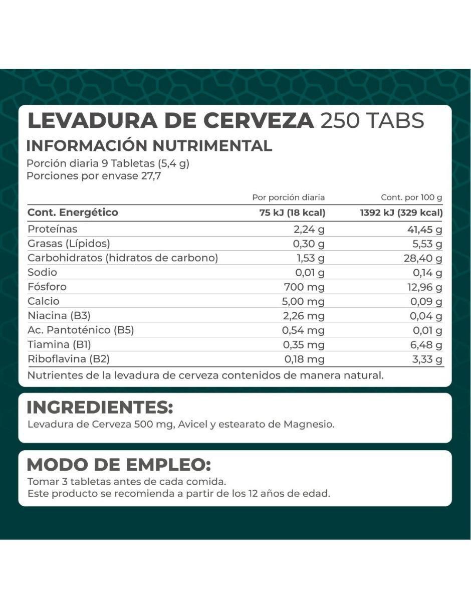 Kit de suplementos alimenticios Levadura de Cerveza 7