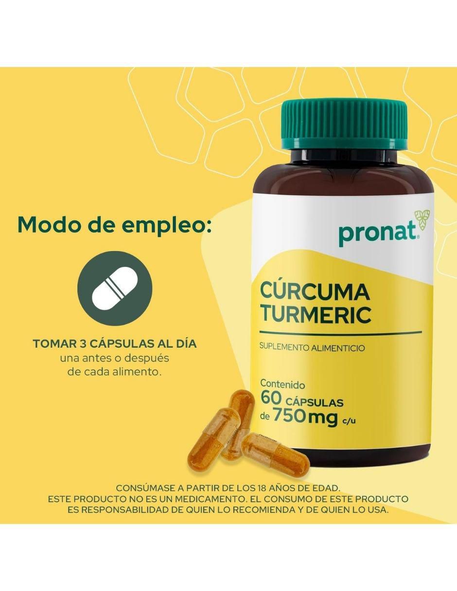 Kit de suplementos alimenticios Cúrcuma Turmeric 3