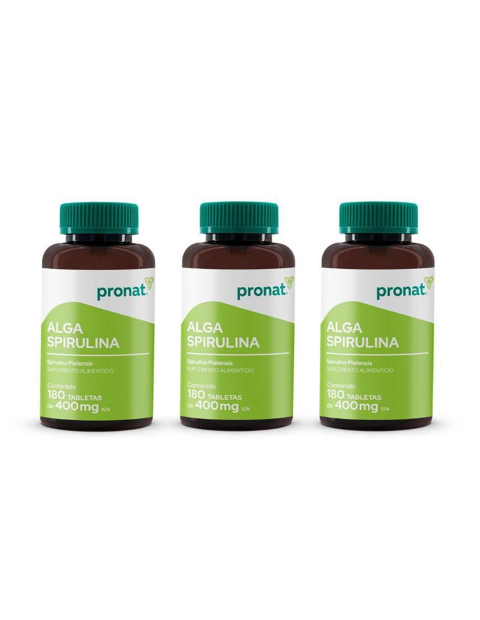 Kit de suplementos alimenticios Alga Spirulina