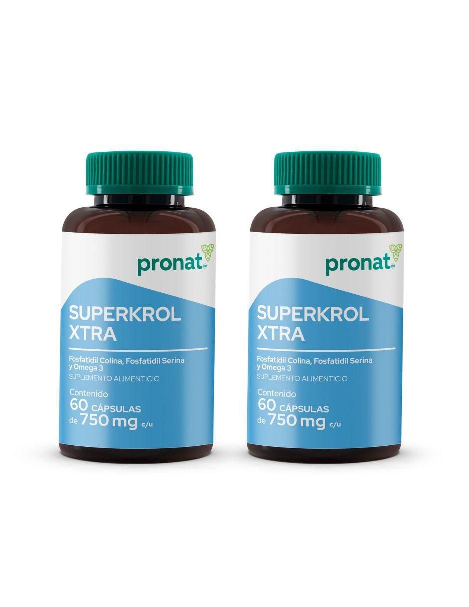 Kit de suplementos alimenticios Superkrol Xtra 60 Cápsulas - Pronat