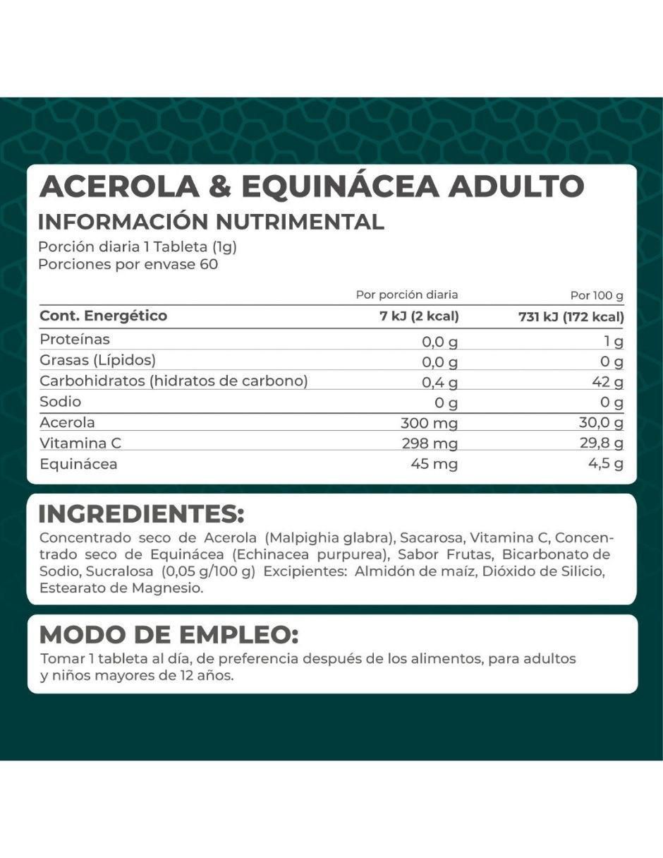 Kit de suplementos alimenticios de Acerola y Equinácea 6