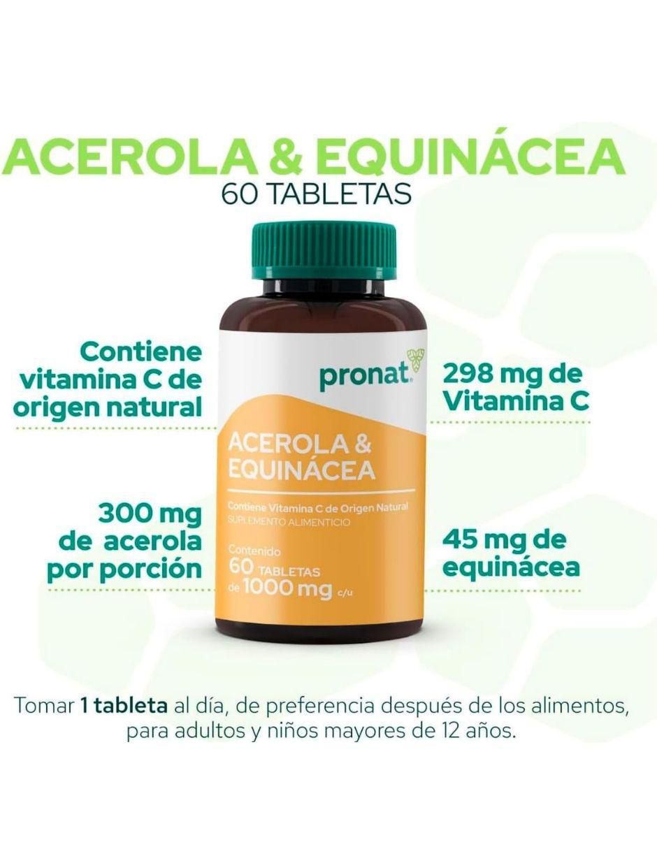Kit de suplementos alimenticios de Suplemento de Acerola y Equinácea 3