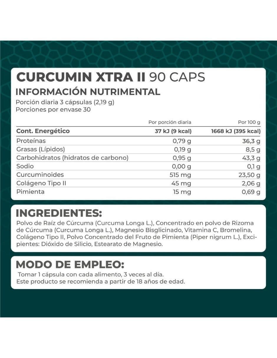 Kit de suplementos alimenticios Curcumin Xtra Colágeno Tipo 2 - Pronat 7